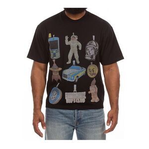 Billionaire Boys Club Crew Neck T-Shirt Icy Mens Black 861-2315